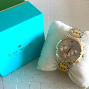 Kate Spade Gold and Silver Watch